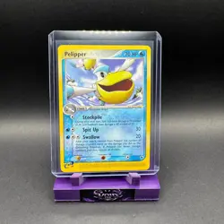 Pelipper Pokemon EX Ruby Sapphire 019/109 Rare Vintage MP Kouki Saitou - Image 1
