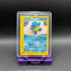 Squirtle Pokemon E-Reader Expedition 131/165 Vintage LP Yuka Morii - Image 1