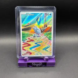 Frigibax Pokemon Paldea Evolved 208/193 Illustration Rare Full Art LP Komiya - Image 1