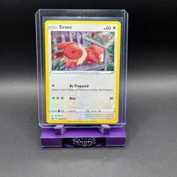 Eevee Pokemon Sword Shield Promo SWSH175 Holo BSP LP Tika Matsuno - Image 1