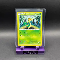 Snivy Pokemon Black&White 1/114 Cosmos Holo LP Kagemaru Himeno - Image 1