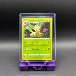 Leafeon Pokemon Sword Shield Promo SWSH191 Holo BSP LP OKACHEKE - Image 1