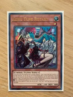 BLZD-EN021 Kewl Tune Rotary Ultra Rare Yugioh 1st - Image 1