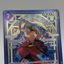 One Piece Luffy-Tarou ST18-005 SR Foil SP - Fist of Divine Speed NM ENGLISH - Image 2