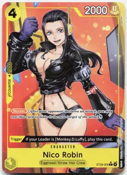 Nico Robin (Full Art) ST29-009 Common Starter Deck 29: Egghead One Piece NM - Image 1