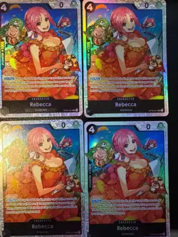 Rebecca (OP05-091) One Piece PRB02 (English) x4 Playset - Image 1