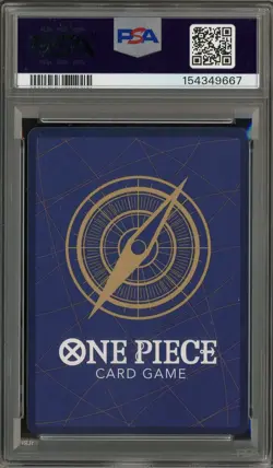 2025 One Piece OP13 ENGLISH 3rd Anniversary Gold #004 Shanks PSA 10 GEM MINT - Image 2