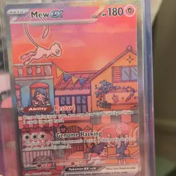 Mew ex 053 Sv: Scarlet & Violet Promo Cards Full Art Holo HP 180 - Image 4