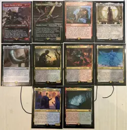 MTG Lord Of The Rings Tales Of Middle Earth - Rare / Mythic Rare Lot of 38 Cards - Image 4