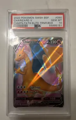 Charizard V SWSH050 SWSH: Sword & Shield Promo Cards Holo - Image 1