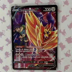 Pokemon TCG Zacian V & Zamazenta V Holo TG21/TG30 TG22/TG30 English Card Lot - Image 5