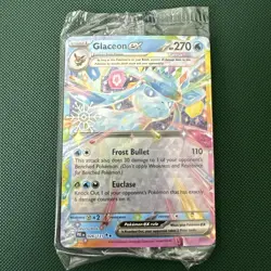 Glaceon ex 26/131 Holiday Snowflake Stamp Promo Pokemon Card Holo Sealed - Image 1