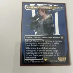 Squall, SeeD Mercenary (Borderless) R FINAL FANTASY 402 NM - Image 1