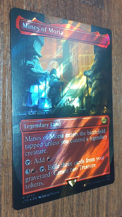 MTG🔥 Mines of Moria (Borderless Surge Foil) Universes Beyond: the Lord of the. - Image 2