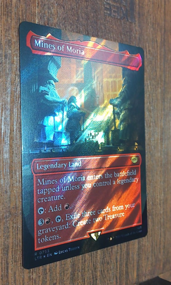 MTG🔥 Mines of Moria (Borderless Surge Foil) Universes Beyond: the Lord of the. - Image 3