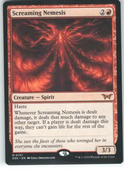 Screaming Nemesis M Promo Pack: Duskmourn: House of Horror 157 NM - Image 1