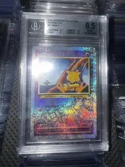 Pokemon 2002 Legendary Collection Abra Reverse Foil #67 Beckett BGS 8.5 Rare - Image 1