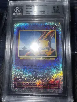 Pokemon 2002 Legendary Collection Abra Reverse Foil #67 Beckett BGS 8.5 Rare - Image 2