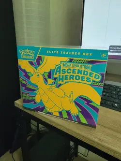 Pokemon TCG Mega Evolution Ascended Heroes Elite Trainer Box ETB Factory Sealed - Image 1