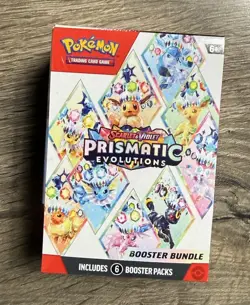 Pokemon TCG Prismatic Evolutions Booster Bundle New & Sealed Free Ship in USA - Image 1