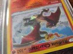 Pokemon TCG Radiant Charizard Crown Zenith 020/159 Holo Radiant Rare Fresh Pull - Image 5