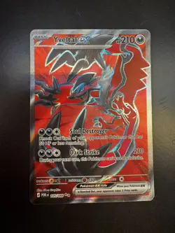 Yveltal ex 105/088 Ultra Rare Perfect Order Pokemon Holo NM - Image 3