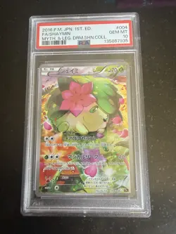PSA 10 SHAYMIN 004/036 | Mythical Dream Shine Full ArtGraded Pokemon Card - Image 1