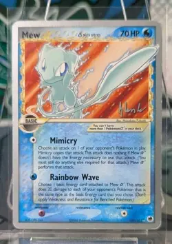 Mew Gold Star #101 Delta Species - Pokemon 2008 World Championships Promo - Image 1