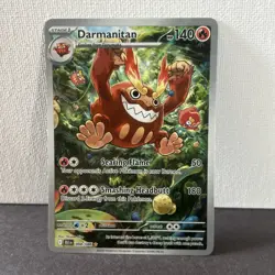 Pokemon TCG Darmanitan #098/086 Illustration Rare Black Bolt Mint Condition - Image 1