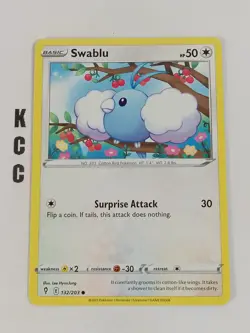Swablu 132/203 Regular Evolving Skies Pokemon TCG - Image 1