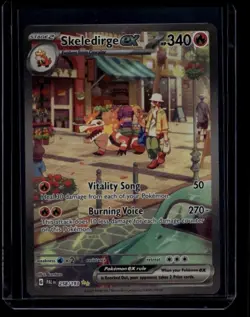 Pokemon TCG Skeledirge ex 258/193 Paldea Evolved Special Illustration NM - Image 1