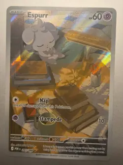 2026 Pokemon Perfect Order Espurr Illustration Rare #095/088 Mint - Image 2