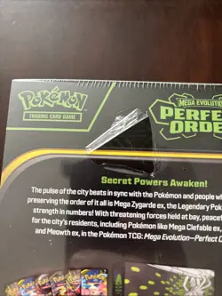 Pokemon TCG Perfect Order - Pokemon Center Elite Trainer Box ETB - Small Tear - Image 2