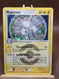 HP/DMG Pokemon Magneton 27/112 FireRed & LeafGreen Reverse Holo - Image 1