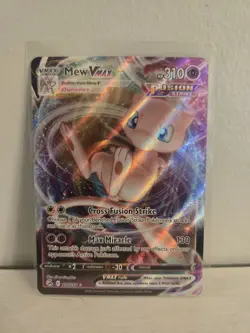 Mew VMAX 114/264 Pokemon Fusion Strike - NM - Image 1