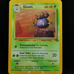 Pokemon TCG - Gloom 37/64 Jungle Uncommon WOTC 1999 - NM - Image 2