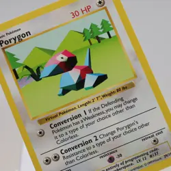 Pokemon TCG - Porygon 39/102 Base Set Uncommon Shadowless WOTC 1999 - NM/EXC - Image 1