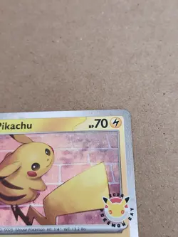 Pikachu 051/162 Pokemon Day 2026 Stamped Promo Pokemon English NM B - Image 2