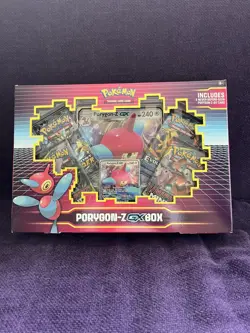 Porygon-Z GX Box Pokemon TCG Unified Minds/Evolutions+ Boosters RARE NEW SEALED - Image 1