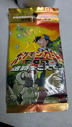 🔥💥 BAD CONDITION – VINTAGE Pokemon Neo Discovery Booster Pack 💥🔥⚠ Crossing - Image 1