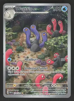 Wugtrio 224/091 Pokemon TCG SV: Paldean Fates NM - Image 1