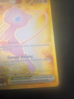 Pokemon Mew EX #205/165 Scarlet & Violet 151 NM Condition - Image 3