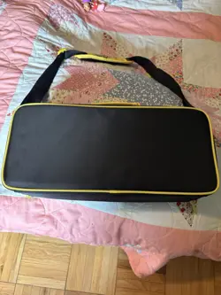 Pokemon Pikachu Carrying Case Deluxe Gaming Trove Bag USED - Image 3