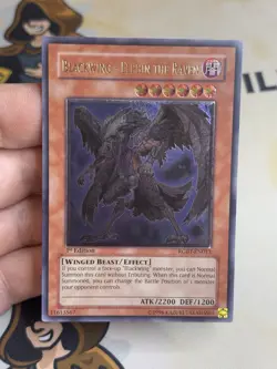 Blackwing Elphin the Raven RGBT-EN013 Ultimate Rare 1st Edition YuGiOh! NM EURO - Image 2
