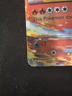 Pokemon Mega M Charizard EX 13/106 Holo Foil Ultra Rare 2014 XY Flashfire Card - Image 4