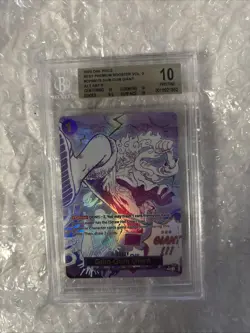 One Piece Gum-Gum Giant Alternate Art Premium Booster Vol. 2 BGS 10 Gold - Image 1