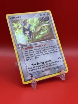 2007 Pokemon Delcatty 8/108 Holo EX Power Keepers W/Galaxy Swirl!! 💫 - Image 1