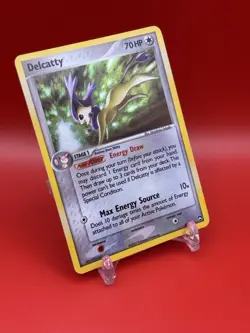 2007 Pokemon Delcatty 8/108 Holo EX Power Keepers W/Galaxy Swirl!! 💫 - Image 2