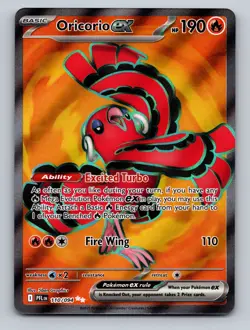 Pokemon TCG Oricorio ex - Holo Ultra Rare ME02: Phantasmal Flames 110/094 - Image 1