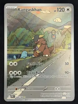 Kangaskhan 204/182 Illustration Rare Full Art Holo Destined Rivals Pokemon LP - Image 1